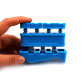 Max Guitar Finger Exerciser Strengther Trainer Hand Grip Training Device Blue
