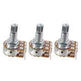 Max Guitar Potentiometer 18mm Shaft Audio Pots for Electric Guitar Bass MN250K