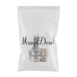 Max Guitar Potentiometer 18mm Shaft Audio Pots for Electric Guitar Bass MN250K