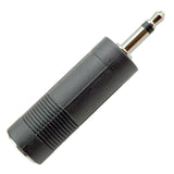 Max 6.35mm to 3.5mm Audio Jack Adapter Converter for Guitar Cable Single Track