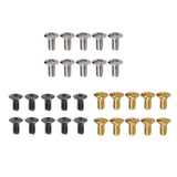 Max 10PCS 5 Way 3 Way Guitar Switch Fixed Screws Nuts Guitar Replacement Gold