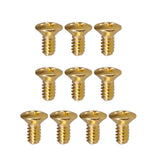 Max 10PCS 5 Way 3 Way Guitar Switch Fixed Screws Nuts Guitar Replacement Gold