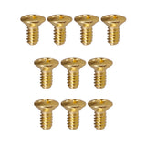 Max 10PCS 5 Way 3 Way Guitar Switch Fixed Screws Nuts Guitar Replacement Gold
