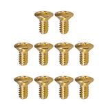 Max 10PCS 5 Way 3 Way Guitar Switch Fixed Screws Nuts Guitar Replacement Gold