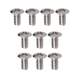 Max 10PCS 5 Way 3 Way Guitar Switch Fixed Screws Nuts Guitar Replacement Silver