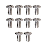 Max 10PCS 5 Way 3 Way Guitar Switch Fixed Screws Nuts Guitar Replacement Silver