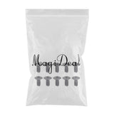 Max 10PCS 5 Way 3 Way Guitar Switch Fixed Screws Nuts Guitar Replacement Black