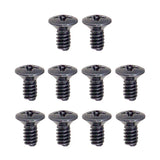 Max 10PCS 5 Way 3 Way Guitar Switch Fixed Screws Nuts Guitar Replacement Black