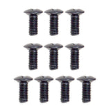 Max 10Pcs Switches Screws Tuners Gear Machine Heads Mounting Screws Parts Black