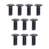 Max 10Pcs Switches Screws Tuners Gear Machine Heads Mounting Screws Parts Black