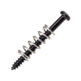 Max Electric Bass Guitar Humbucker Pickups Adjust Height Screws Springs  Black