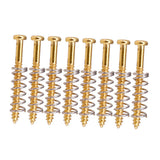 Max Electric Bass Guitar Humbucker Pickups Adjust Height Screws Springs  Gold