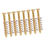 Max Electric Bass Guitar Humbucker Pickups Adjust Height Screws Springs  Gold