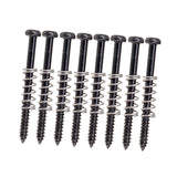 Max Electric Guitar Humbucker Pickup Screws&Springs for Guitar Bass Parts Black