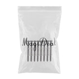 Max Electric Guitar Humbucker Pickup Screws&Springs for Guitar Bass Parts Black