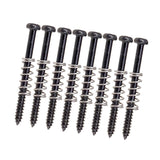 Max Electric Guitar Humbucker Pickup Screws&Springs for Guitar Bass Parts Black