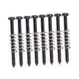 Max Electric Guitar Humbucker Pickup Screws&Springs for Guitar Bass Parts Black