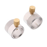 Max 2pcs Aluminum Shaft Lock for Erhu Gaohu Zhonghu Jinhu Lute Banhu Accessories