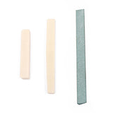 Maxbell Natural Bone Saddle Nut&Guitar Sander Sanding Polish for Classical Guitar