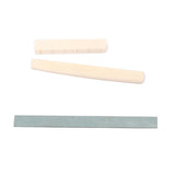 Maxbell Natural Bone Saddle Nut&Guitar Sander Sanding Polish for Classical Guitar