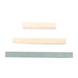 Maxbell Natural Bone Saddle Nut&Guitar Sander Sanding Polish for Classical Guitar