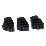 Max 3 Pieces Drum Rubber Feet for Drum Hardware Cymbal Stand Small