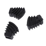 Max 3 Pieces Drum Rubber Feet for Drum Hardware Cymbal Stand Small