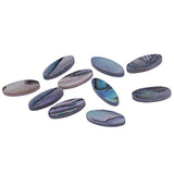 Maxbell 10 Pieces Oval Guitar Fretboard Dots Mandolin Fingerboard Maker Inlay Dot