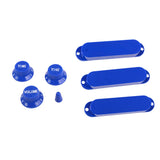 Max Single Coil Pickup Cover Crontrol Knob Tip for Electric Guitar Blue