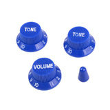 Max Single Coil Pickup Cover Crontrol Knob Tip for Electric Guitar Blue