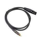 Max RCA Male to XLR Female Audio Cable Microphone Adapter Wire 180cm