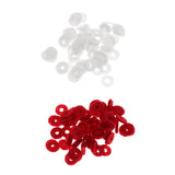 Max 1 Pack Small Piano Balance Front Rail Punchings Piano Tuning Tool Red
