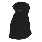 Max Pack of 3 Pleuche Grand Piano Pedal Protective Cover Cloth Black
