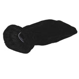 Max Pack of 3 Pleuche Grand Piano Pedal Protective Cover Cloth Black