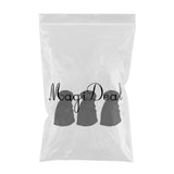 Max Pack of 3 Pleuche Grand Piano Pedal Protective Cover Cloth Black