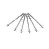 Max 6 Pcs Drum Long Screws Tension Rods Screws Percussion Replacement Accessory