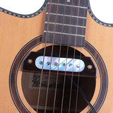 Max 1 Piece Rosewood Shell Sound Hole Guitar Pickup for Acoustic Folk Guitar