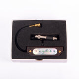 Max 1 Piece Rosewood Shell Sound Hole Guitar Pickup for Acoustic Folk Guitar