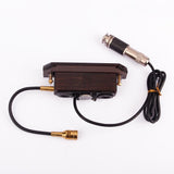 Max 1 Piece Rosewood Shell Sound Hole Guitar Pickup for Acoustic Folk Guitar