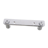 Max Tremolo Bridge Double Locking Assembly Systyem Screw Support Bracket Silver