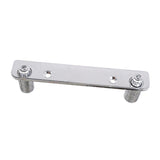 Max Tremolo Bridge Double Locking Assembly Systyem Screw Support Bracket Silver