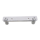 Max Tremolo Bridge Double Locking Assembly Systyem Screw Support Bracket Silver