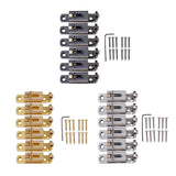 Max 6 Pieces Single Individual Bridge Saddles for Electric Guitar Parts Golden