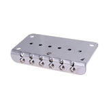 Max 1 Set Electric Guitar Roller Saddle Bridge Tailpiece Scew Wrench Silver