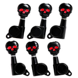 Max 3R 3L Guitar Tuning Pegs Machine Heads for Acoustic Guitar Parts Black