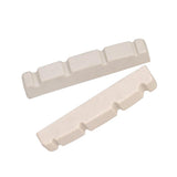 Maxbell 2 Pieces 4 String Pre-slotted Electric Jazz Bass Nut 44x5.8x8mm