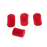 Max 20pcs Saxophone Bumper Felts Repair Parts for Alto Tenor Soprano Sax Red