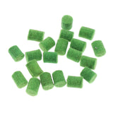 Max 20pcs Saxophone Bumper Felts Repair Parts for Alto Tenor Soprano Sax Green