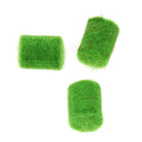 Max 20pcs Saxophone Bumper Felts Repair Parts for Alto Tenor Soprano Sax Green