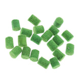 Max 20pcs Saxophone Bumper Felts Repair Parts for Alto Tenor Soprano Sax Green